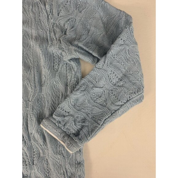 COOGIE Vintage Classic Baby Blue Coogie Pullover Crew Nick Sweater Sz XL - Picture 6 of 9